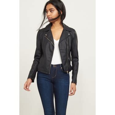 faux leather jacket review